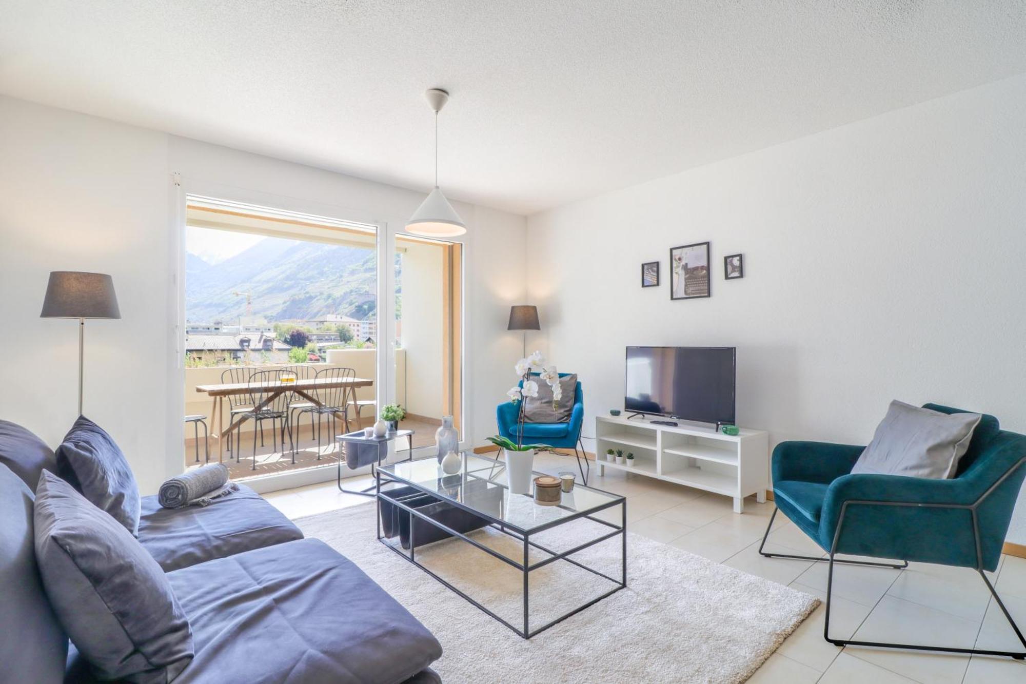 Nice Apartment Ideally Located In Martigny Екстер'єр фото